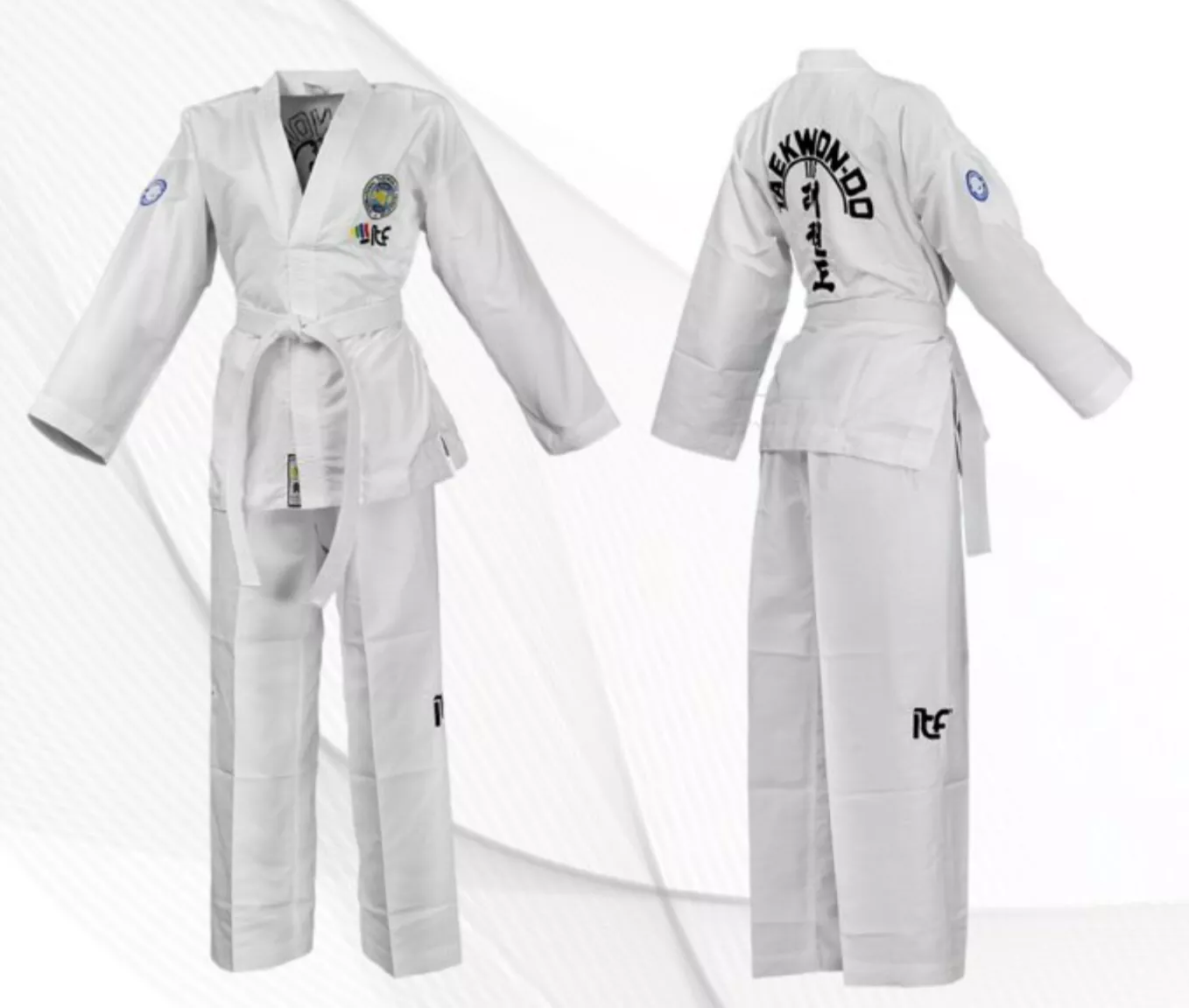 Który strój do taekwondo ITF odpowiada randze i potrzebom szkoleniowym Twojej siłowni?