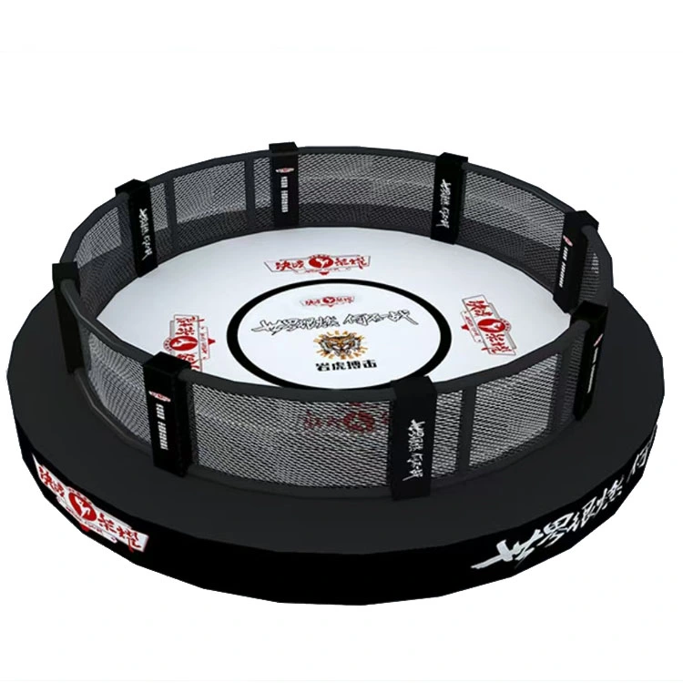 Round Octagonal Cage With Catwalk