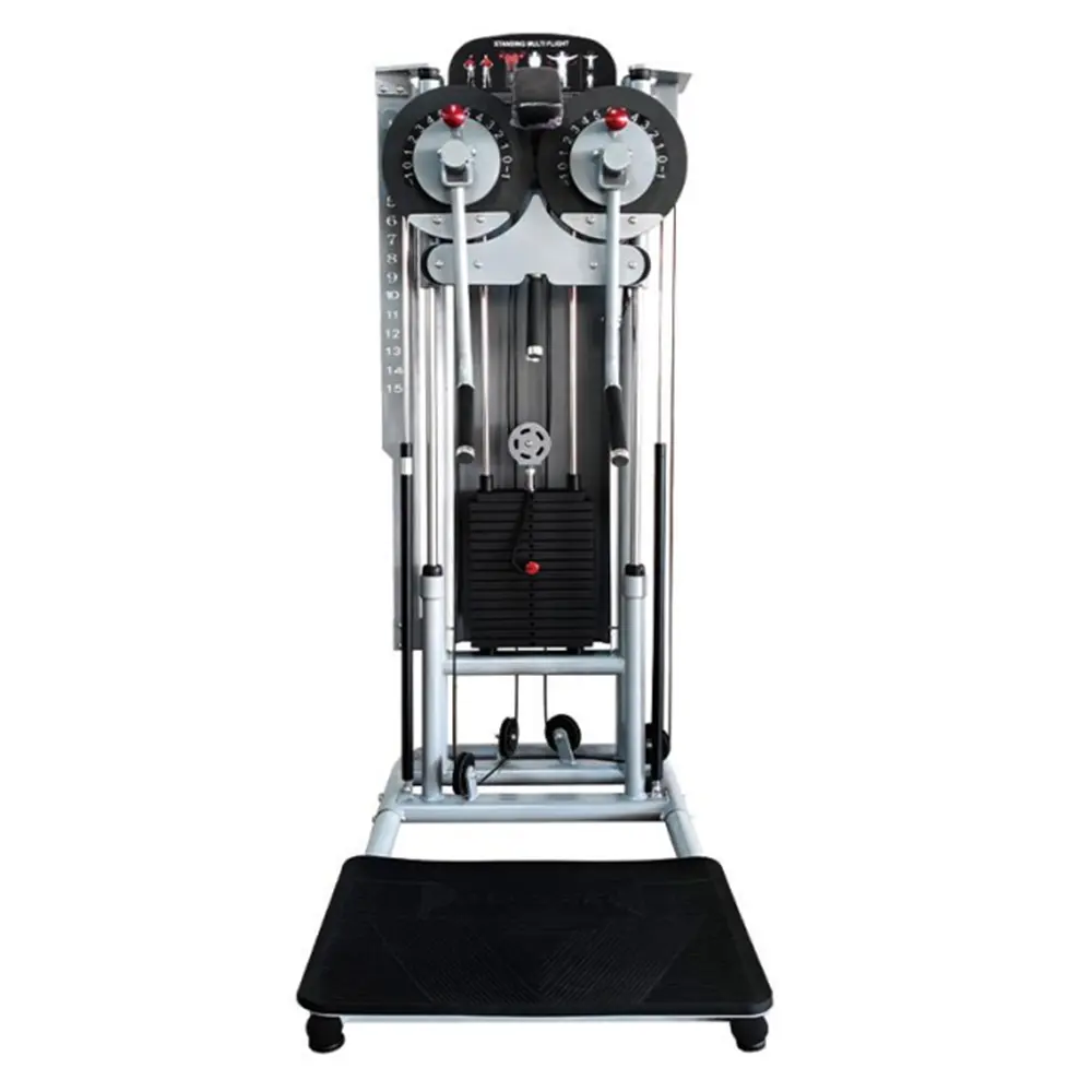 Lateral raise machine for shoulder and upper body strength training